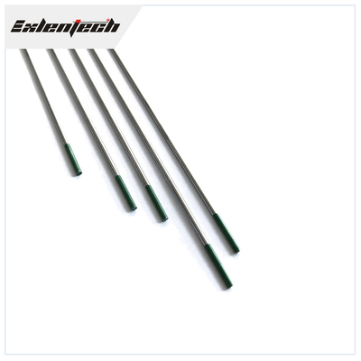 Groene Hoofdtig welding tungsten electrodes long-Levensduuroem